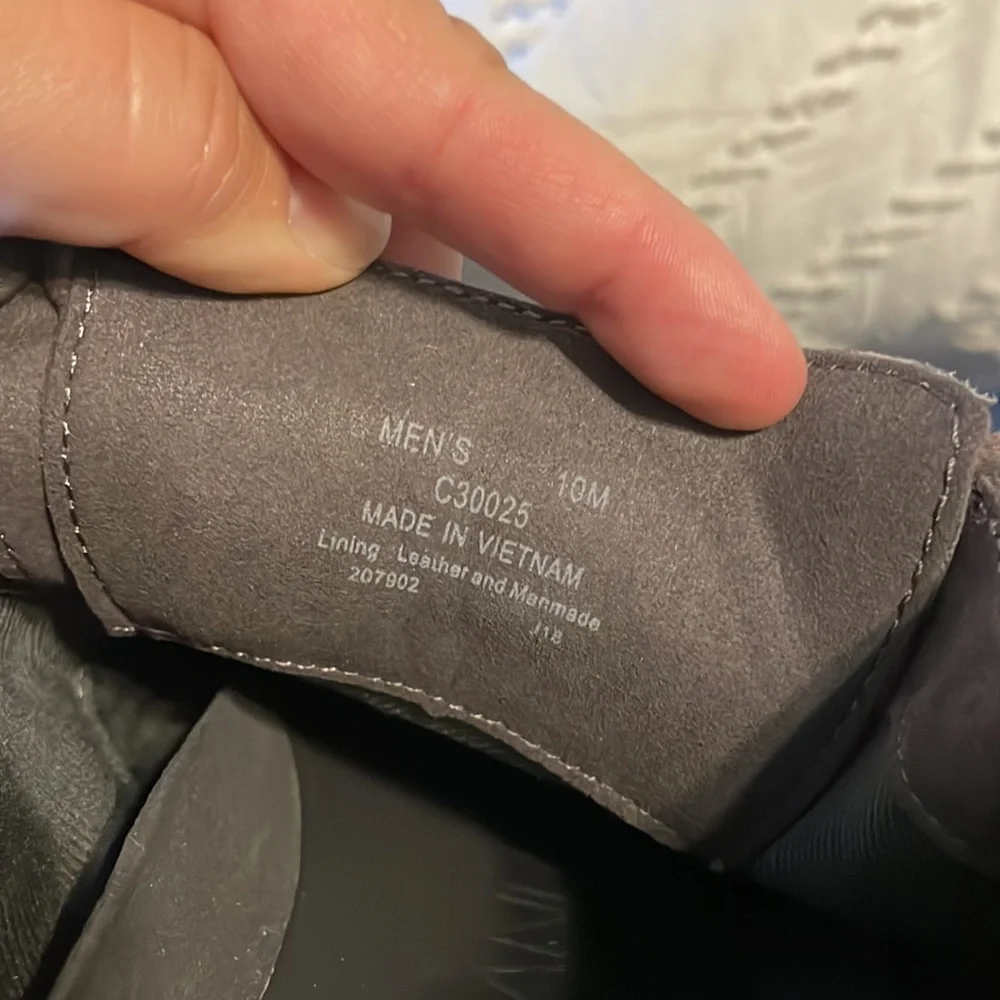 EUC Cole Haan Original Grand Shortwing Men's Gray Leather Shoe Sz 10M C30025